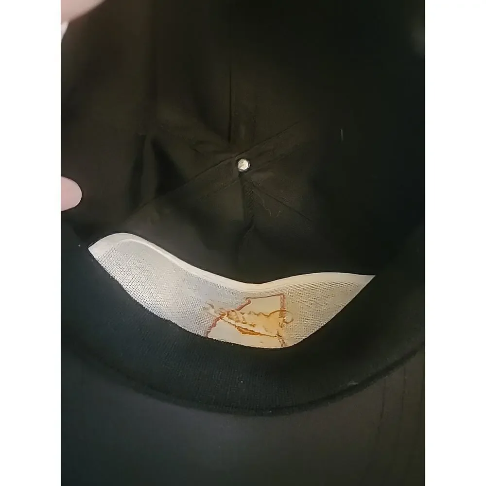 Tournament Apparel Vintage Miller Genuine Draft Rope‎ Cap Hat Black New
